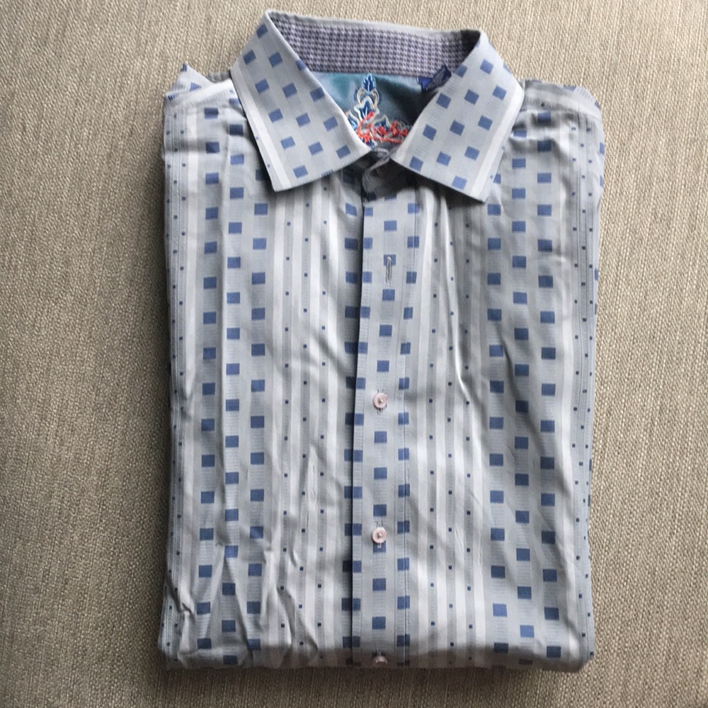 Robert Graham Patterned Button Down- Xl - image 2